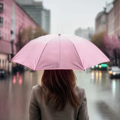 Guarda-Chuva Portátil Dobrável Automático Adulto Masculino Feminino Resistente à Chuva