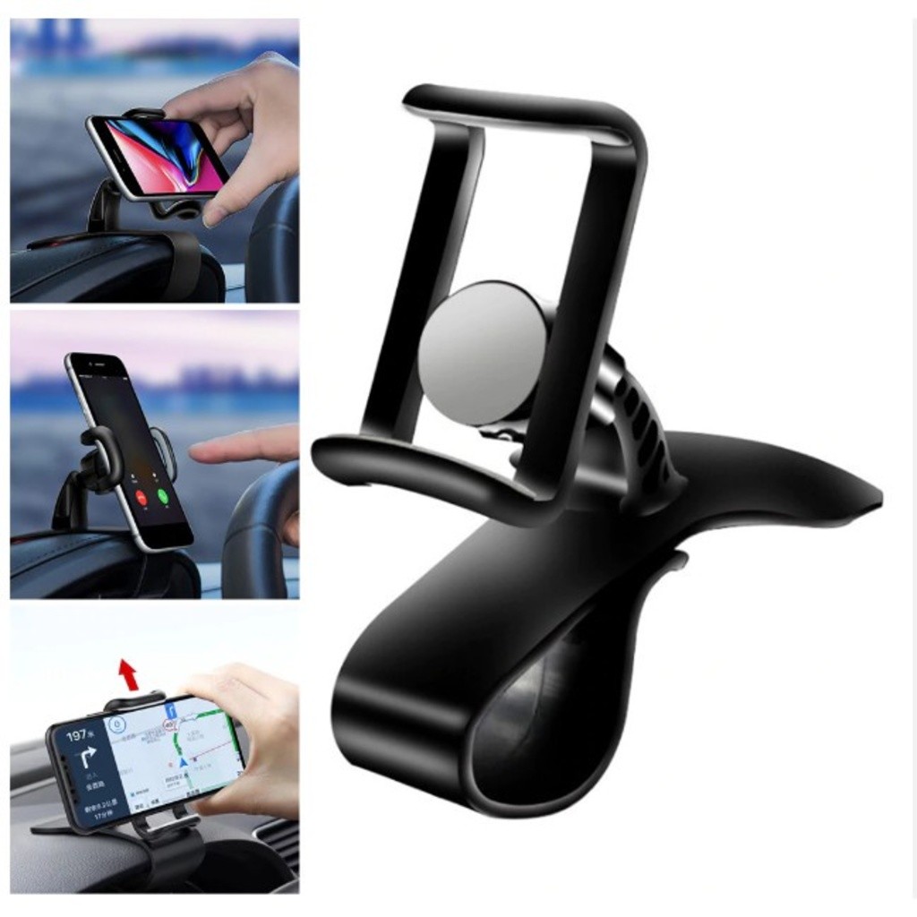 Suporte Universal 360 graus de rotação do painel do carro suporte do telefone móvel suporte QY07 em Oferta na Shopee