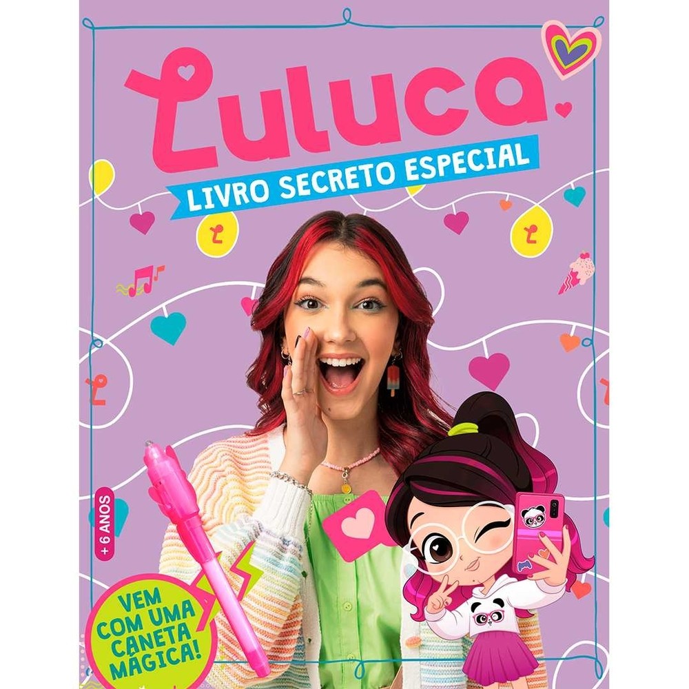 Luluca Meu Livro Secreto Especial em Oferta na Shopee