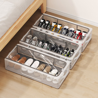 Caixas Organizadoras Para Tênis Sapatos Multiuso Empilhável Tampa Flip em Oferta na Shopee