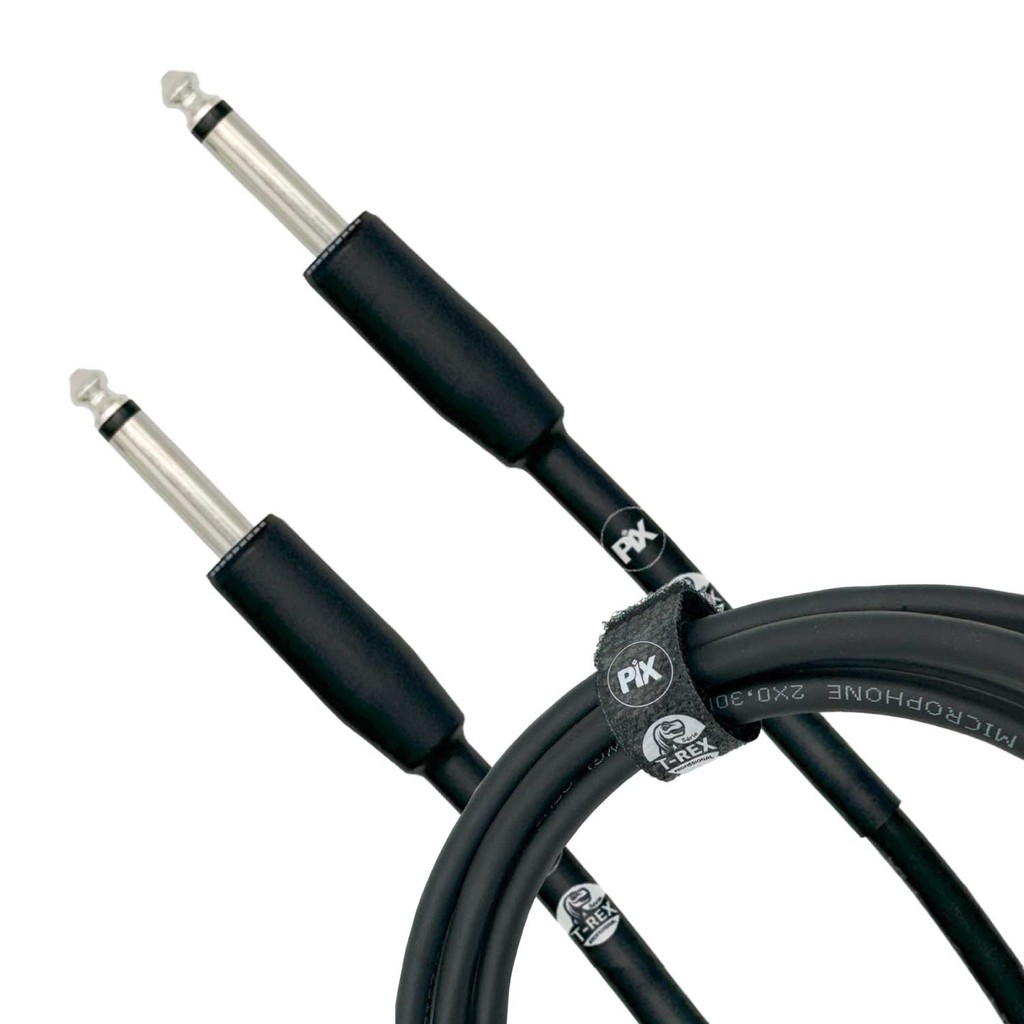 Cabo P10 x P10 Mono 100% Cobre Para Instrumentos Musicais em Oferta na Shopee