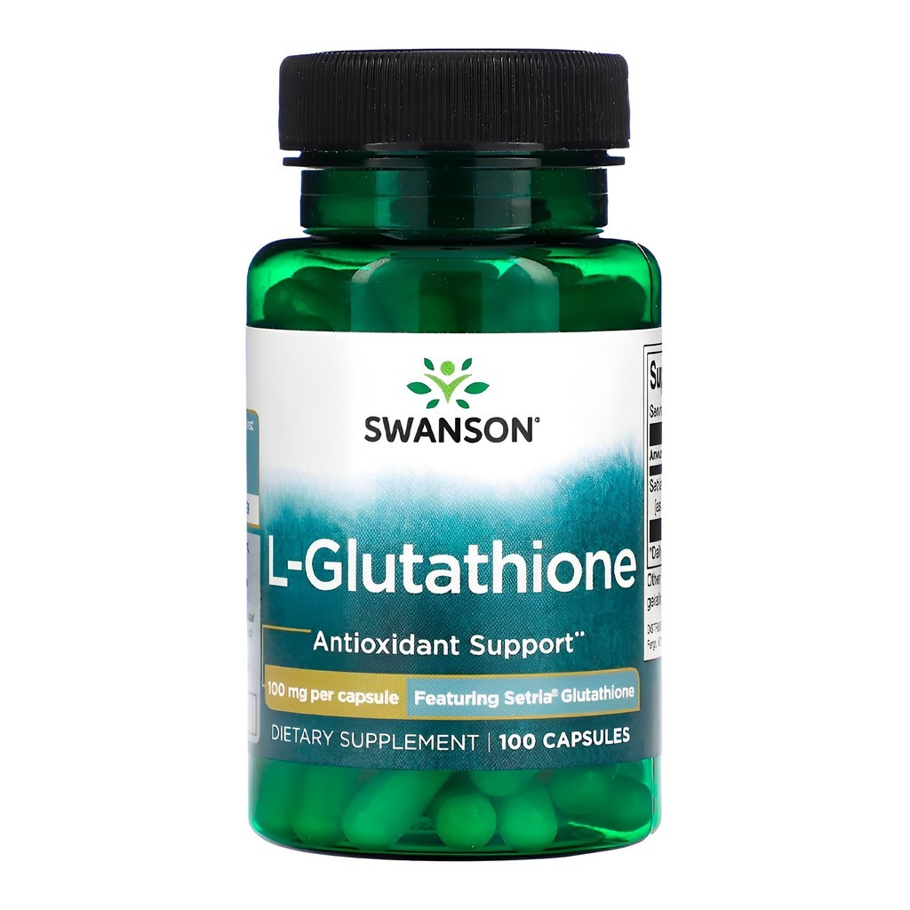 L-Glutationa Swanson Setria Glutationa 100Caps Importado
