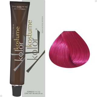 Coloração Kostume Kolor Crazy Color Magenta em Oferta na Shopee