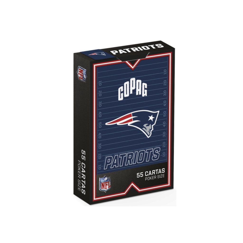 Baralho Carta Colecionador Edição New England Patriots Copag