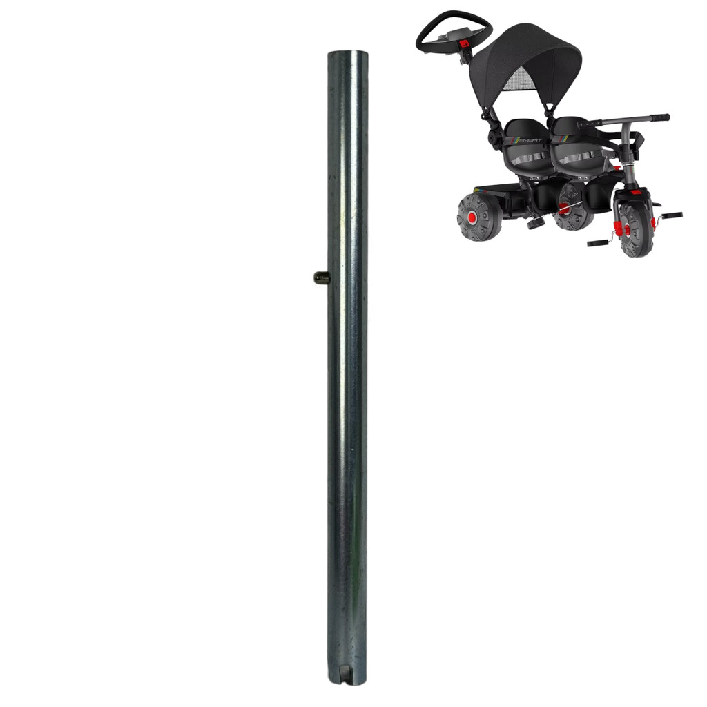 TUBO DA HASTE INFERIOR ZINCADO PARA TRICICLO 1314 BANDEIRANTE em Oferta na Shopee