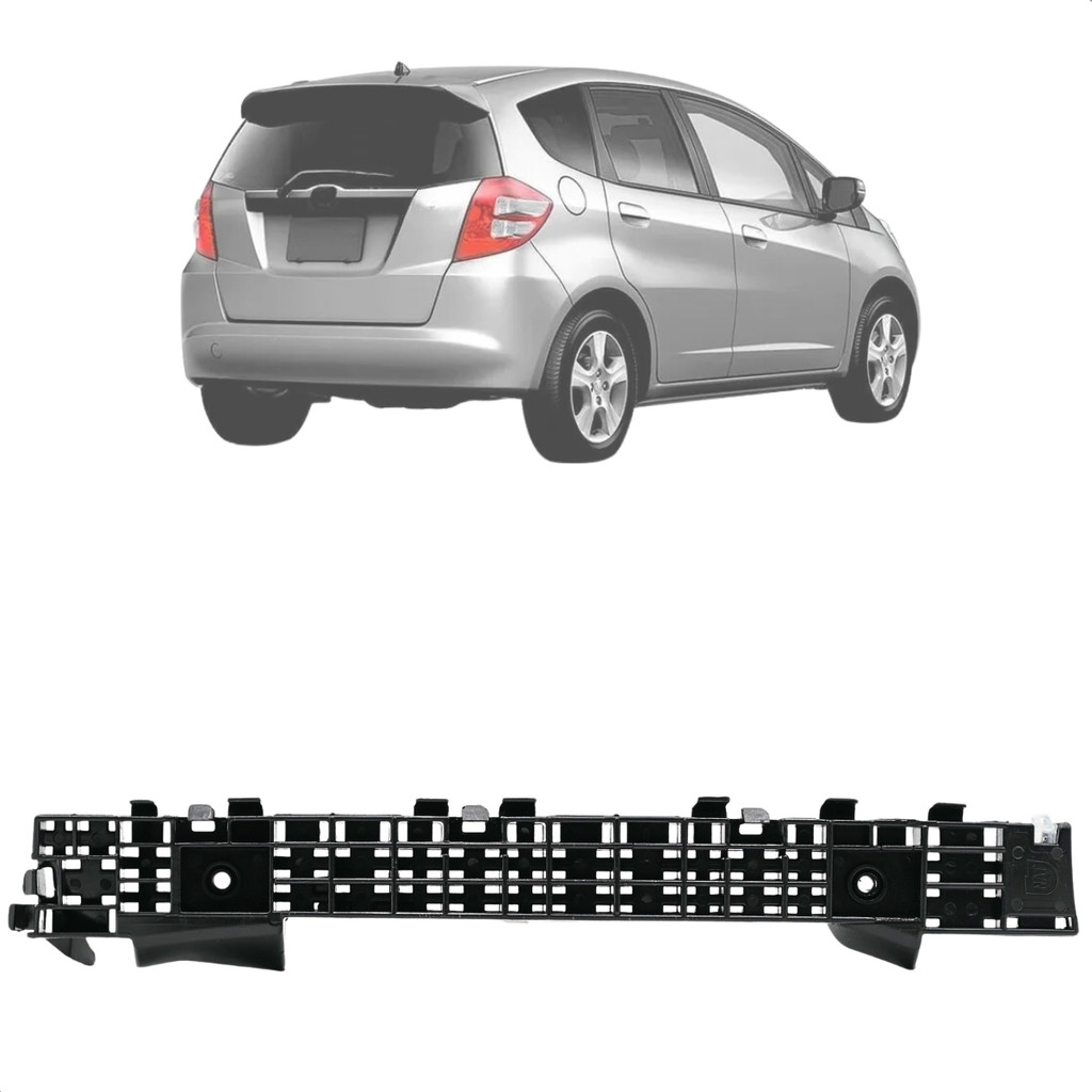 Guia Do Para-choque Traseiro Fit 2009 2010 2011 2012 2013 2014