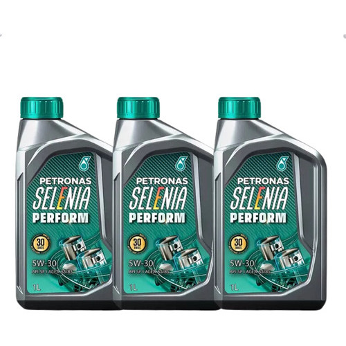 Kit 3 Óleo Petronas Selenia Sintético 5w30 Original em Oferta na Shopee