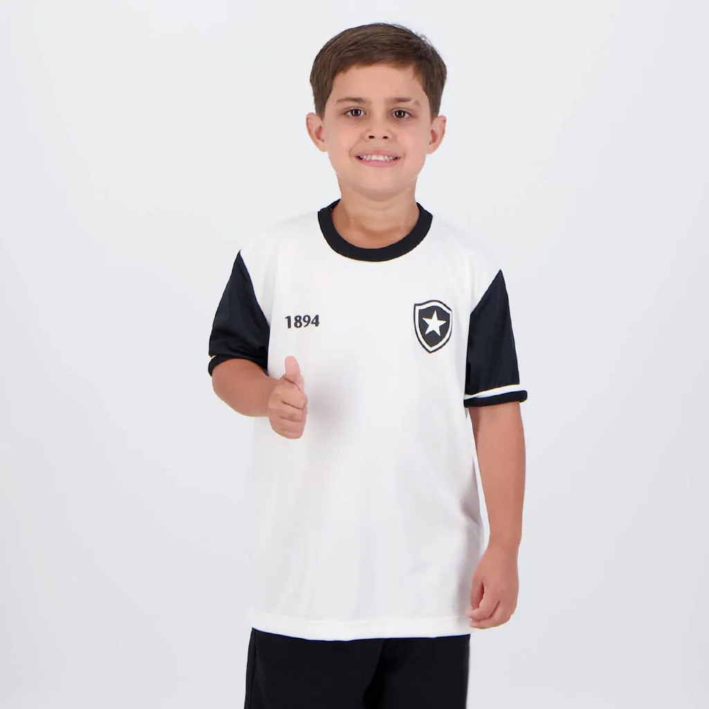 Camisa Botafogo Troféu Infantil Branca