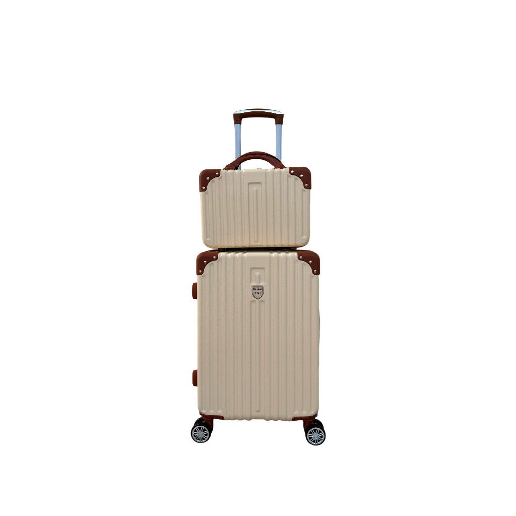 kit de Mala De Viagem 10 KG 9KG  4 Roda Gira 360 Grau Fibra + Frasqueira codigo:2324