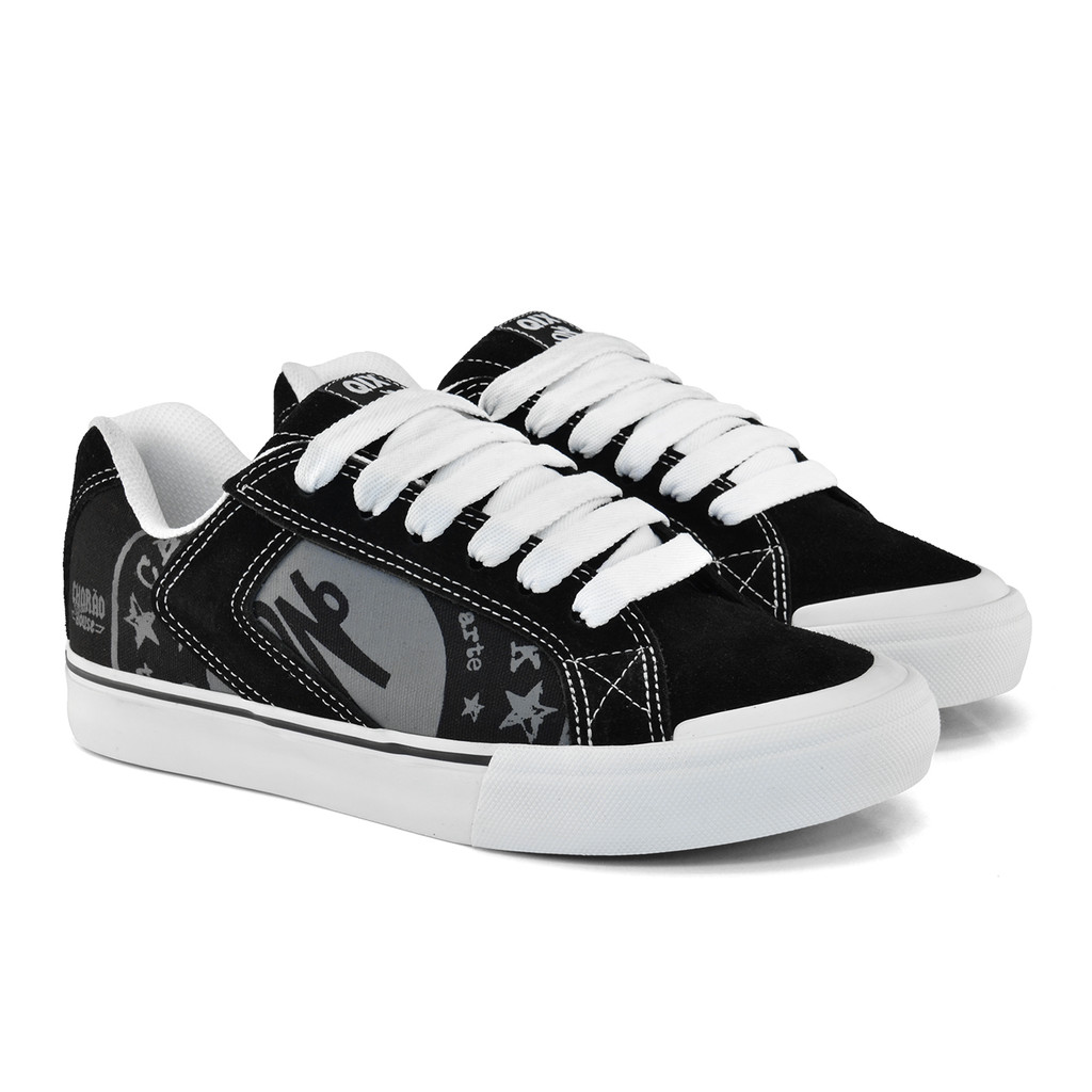 Imagem Tênis QIX Chorão Original Park House Oficial Estampado Skatista Camurça Sola Borracha