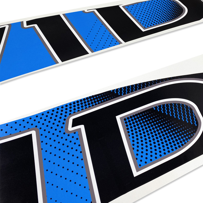 Detalhes do Faixas Kwid 2018 2019 2020 2021 2022 Adesivo Lateral Azul
