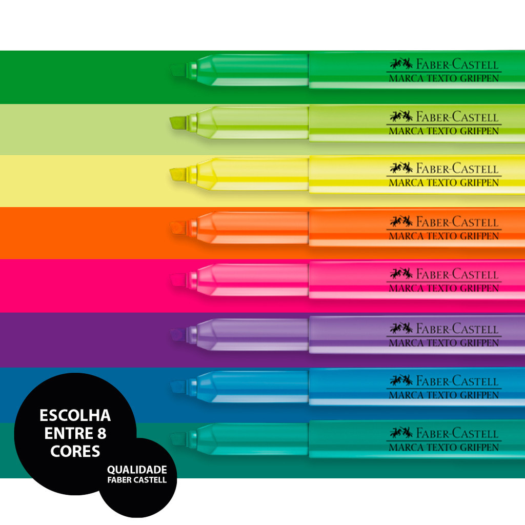 Marca Texto Faber Castell em Oferta na Shopee