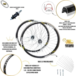 Rodas Aro 26 Vmaxx Para Freio V-break ( O Par )