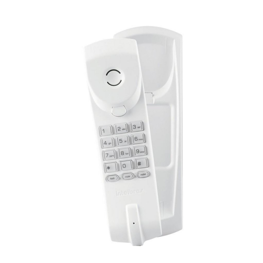 Telefone Com Fio Intelbras TC 20 - Cinza Ártico