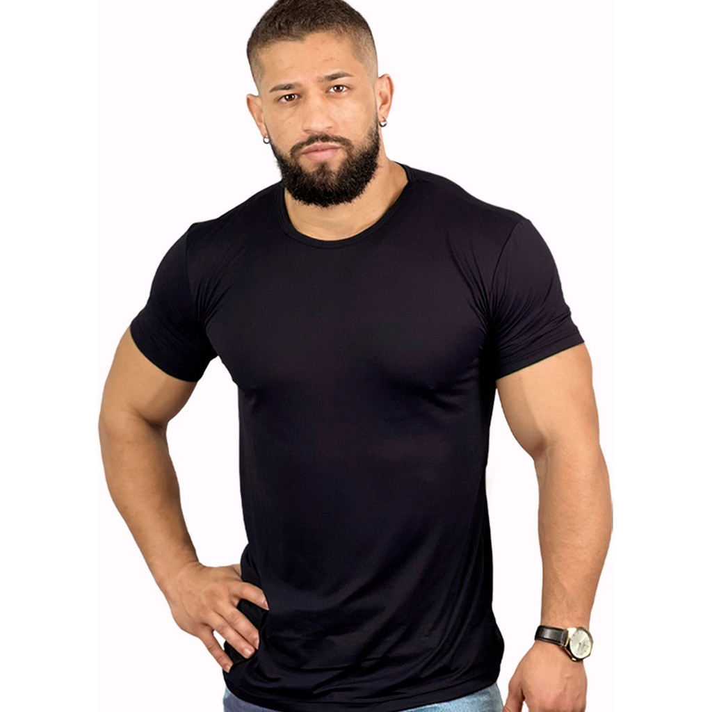 Camisa Camiseta Masculina Dry Fit Academia Fitness Esportiva