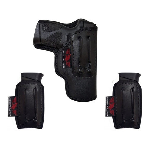 Coldre Velado Interno TH40C, TH9C, G2C, 838C, G3C + 2 Porta Carregadores Velado