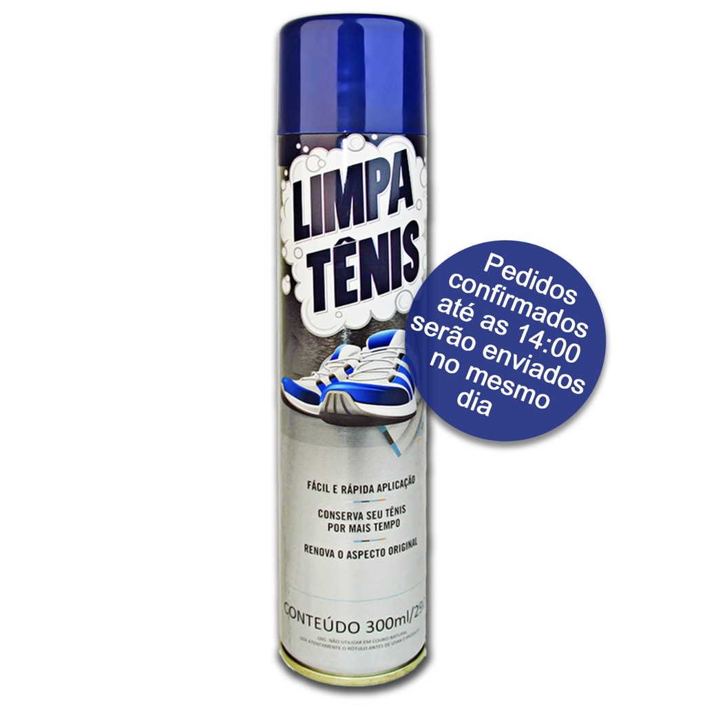 Limpa Tênis  Branco e Colorido Petroplus Spray Limpador a Seco Espuma Limpa Tenis Produto ...