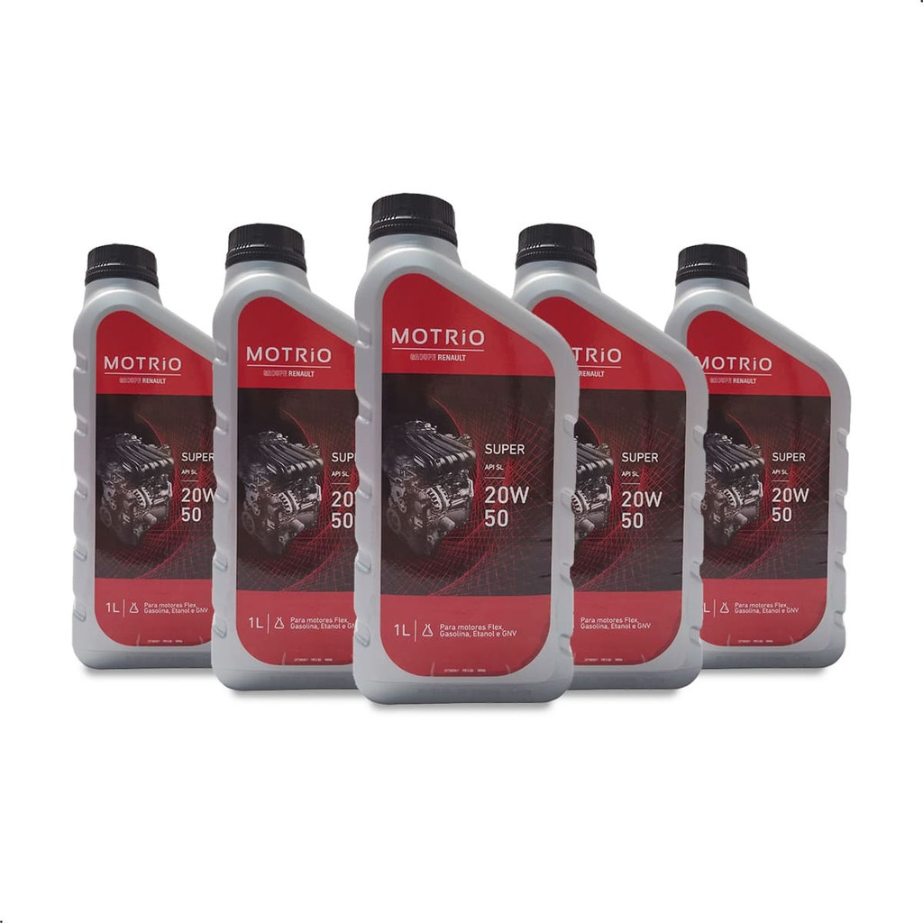5 Litros De Óleo 20w50 Renault Motrio Ultra Mineral Sl
