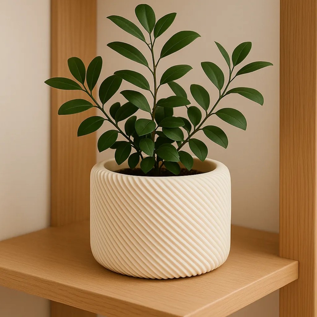 Vaso Diagonal Minimalista Decoração Elegante Moderno