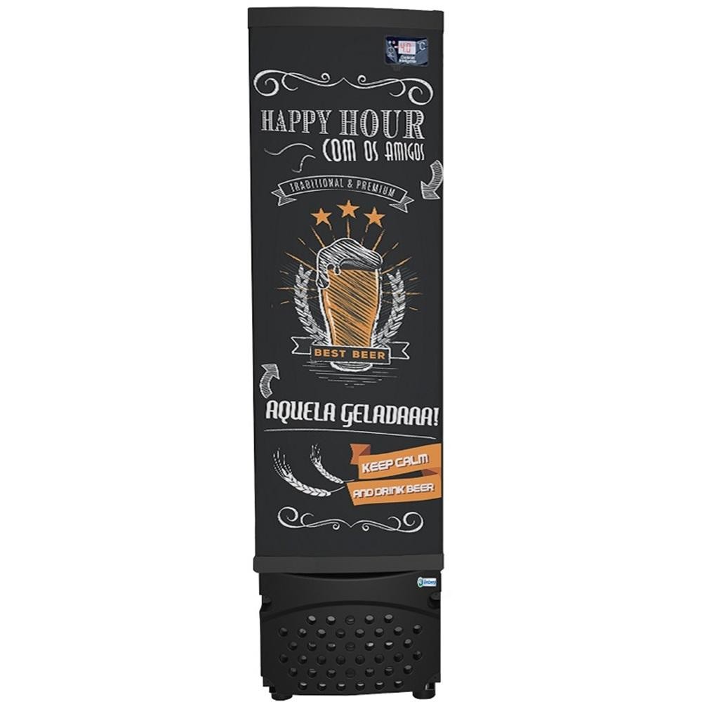 Cervejeira Imbera 244 Litros Happy Hour Preto CCV144-220V