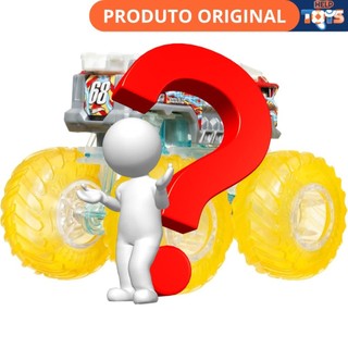 Hot Wheels Monster Trucks Power Smasher Metal Truck Sortido - Mattel