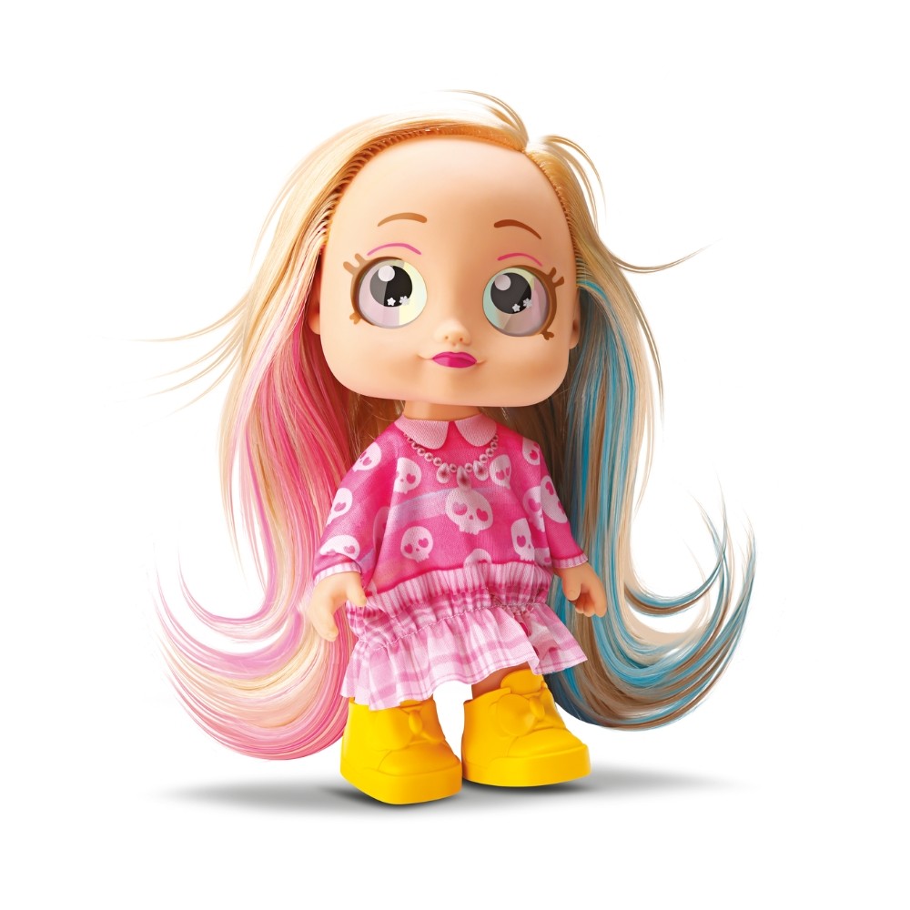 Boneca Diver Monster Olhos Brilham No Escuro Rosa Divertoys - Mom & Baby