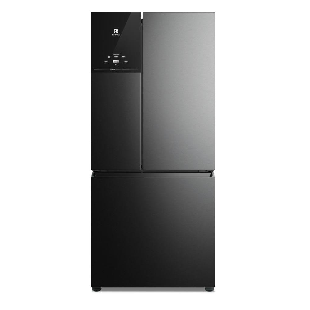 Geladeira Electrolux Frost Free Inverter 590L AutoSense 3 Portas Cor Black Inox Look (IM8B) - Home Appliances