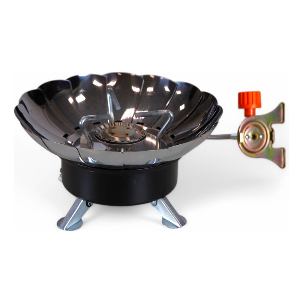 Fogareiro Átomo em Aço Inox Com Controle De Chama Ignição Eletrônica Fogo Cozinha Camping NTK em Oferta na Shopee