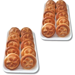 Bolinho Doce Japonês Recheio De Feijão Yaki Manju Kit Com 2