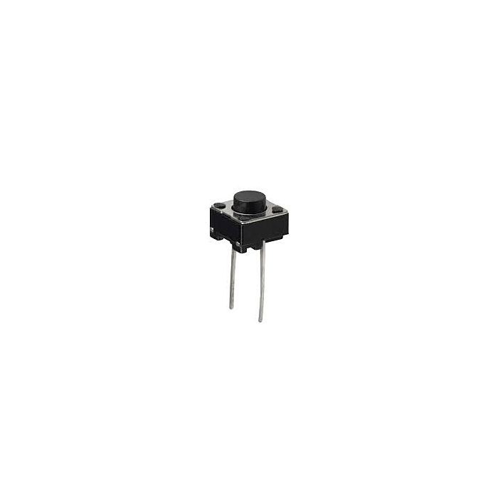 Chave Táctil 6x6x4,3mm 2 Terminais 180º