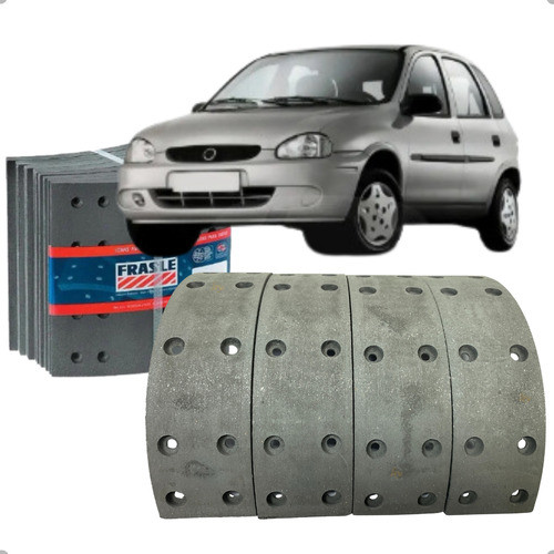 Kit Sapata Lona Freio Traseiro Original Fras-le Corsa 1995 1996 1997 1998 1999 2000 2001 2002 Kit Sapata Lona Freio Traseiro Original Fras-le Corsa 1995 1996 1997 1998 1999 2000 2001 2002