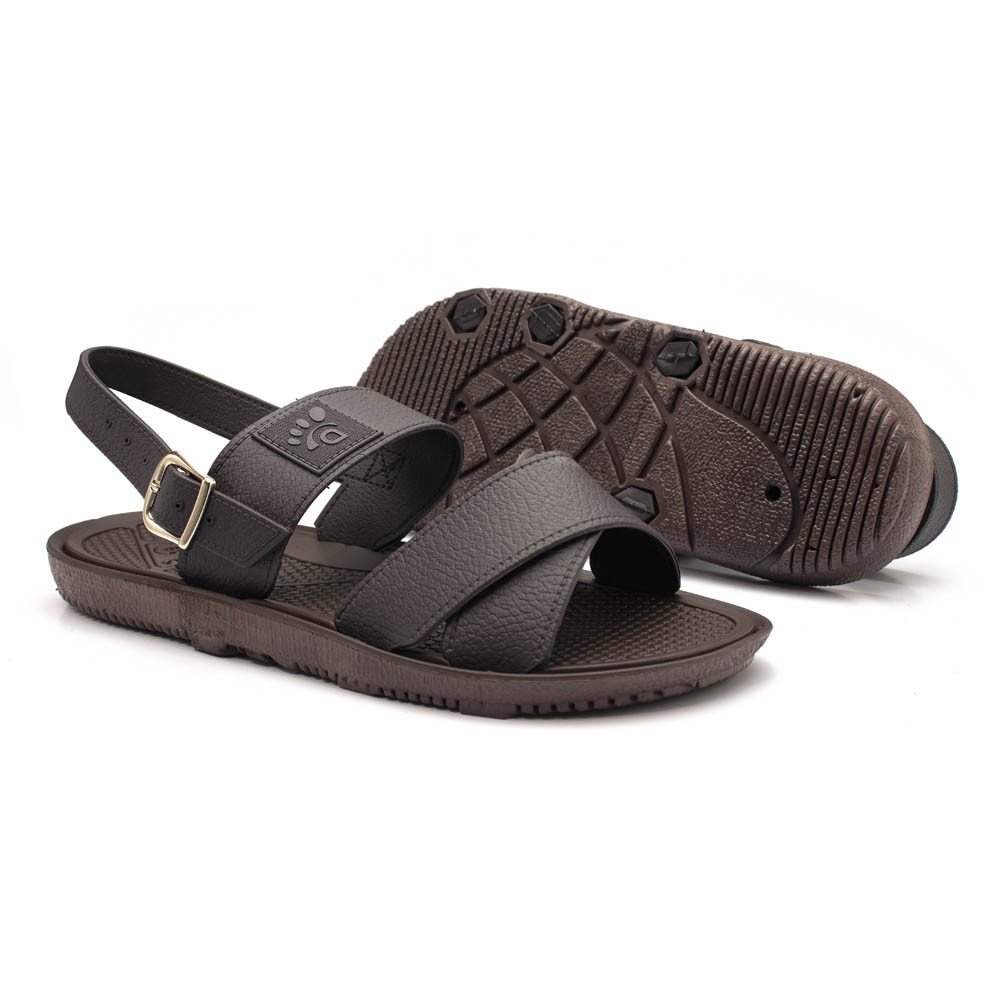 Sándalia Escolar para Meninos em Borracha Antiderrapante Leve e Confortável