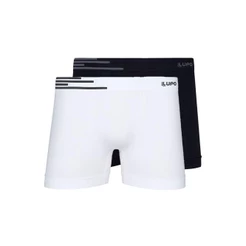 Kit com 2 Cuecas Boxer Lupo 436-002 Colorido