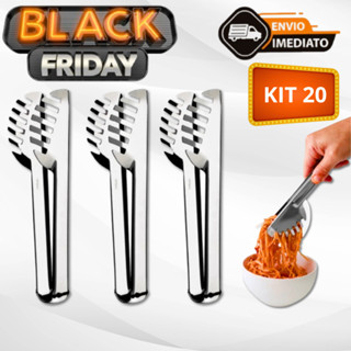 Kit 20 Pegador de Massa em Aço Inox Para Cozinha e Restaurantes Envio Imediato em Oferta na Shopee