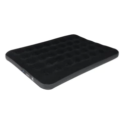 Colchão Inflável Casal Até 300kg Camping Deluxe Comfort Preto BelFix