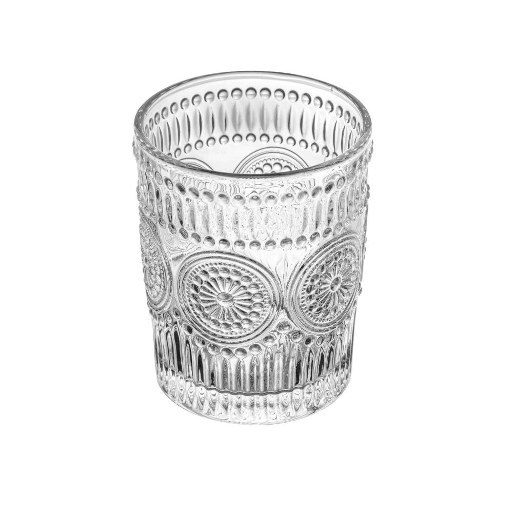 Copo Mandala 260ml Vidro Wolff Premium Mesa Posta em Oferta na Shopee