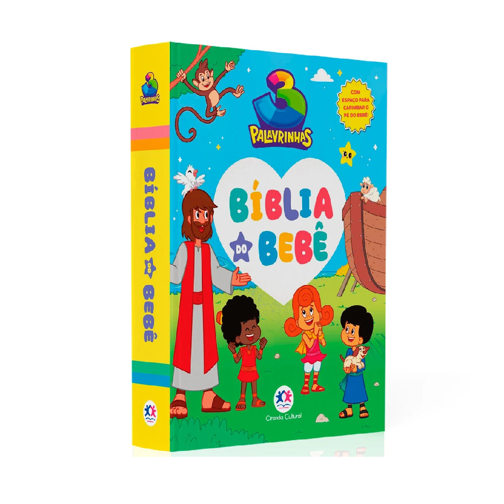 Livro 3 Palavrinhas | Bíblia do Bebê