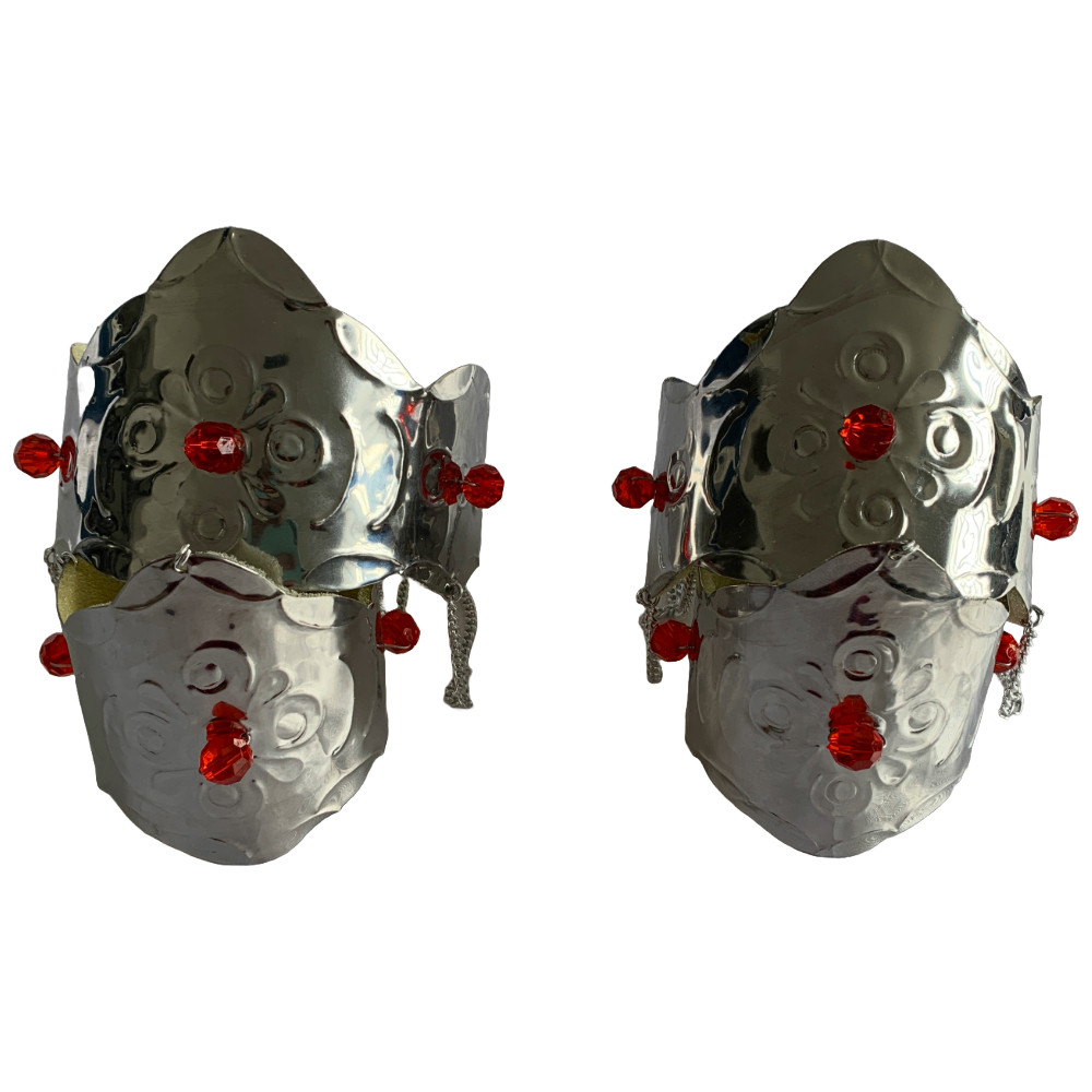 Paramenta 4 Braceletes Ogum Aço