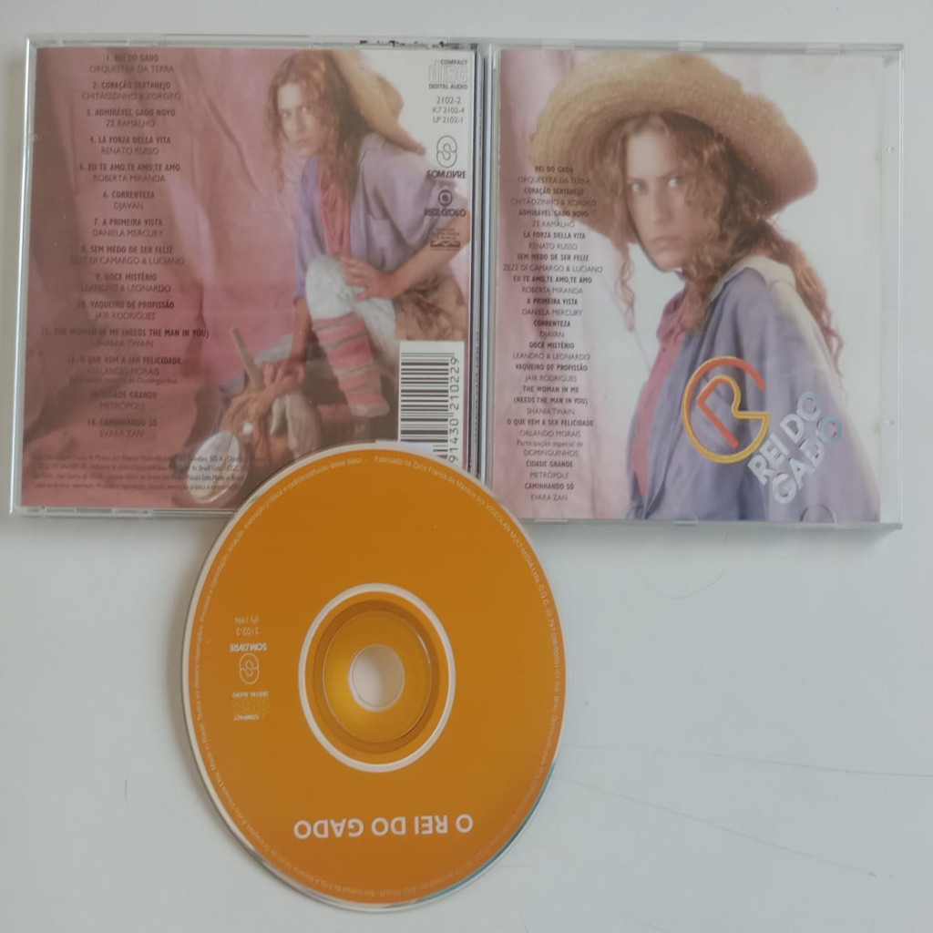 CD VÁRIOS ARTISTAS O REI DO GADO - TRILHA SONORA DA NOVELA