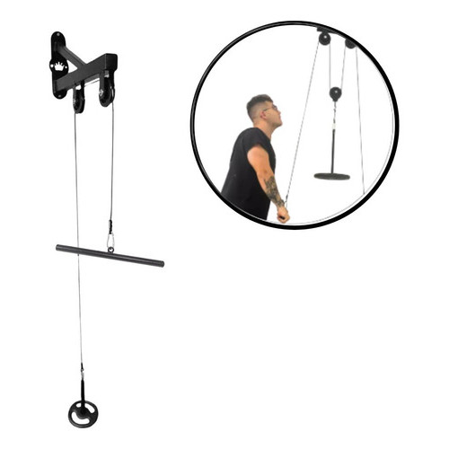 Mono Cross Over De Parede Suporte Para Anilhas Academia Fit