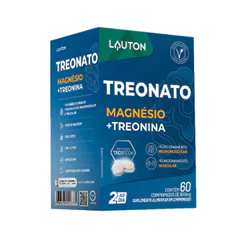 Treonato - Magnésio + Treonina 60 Comprimidos Lauton Nutrition