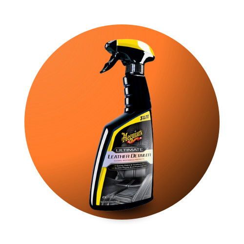 ULTIMATE LEATHER DETAILER LIMPA COURO 3X1 473ML - MEGUIARS