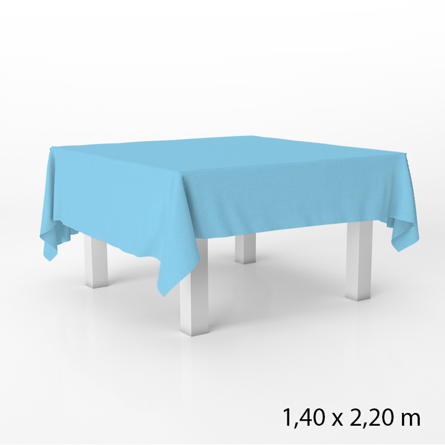Toalha de Mesa em TNT - 140 x 220 cm - Azul Claro - 1 unidade - Best Fest - em Oferta na Shopee