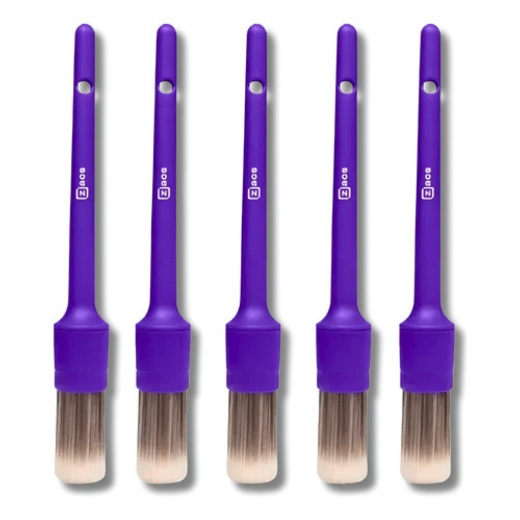 5 Pincel Zacs Detalhamento Automotivo Interno No14 Unitário em Oferta na Shopee