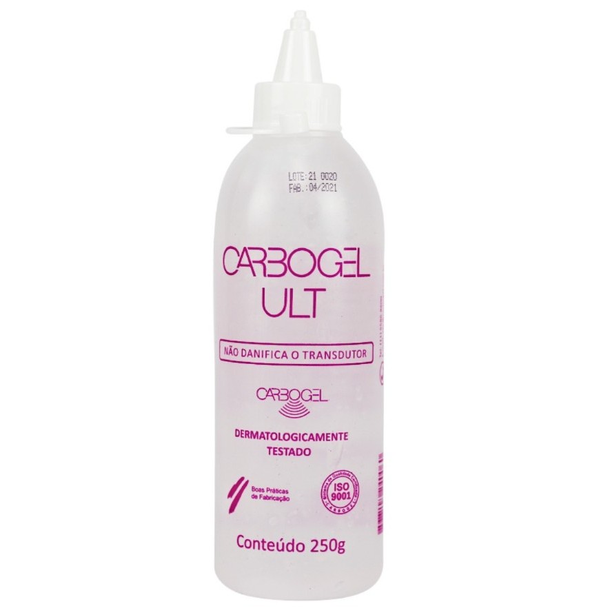 Gel Para Ultrassom 250g - Carbogel em Oferta na Shopee