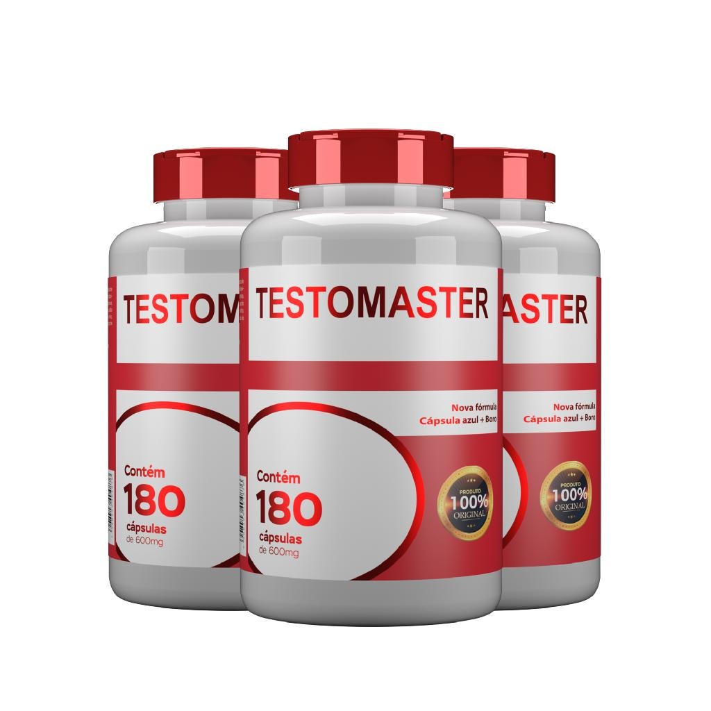 3X TESTOMASTER ORIGINAL 180CAPS