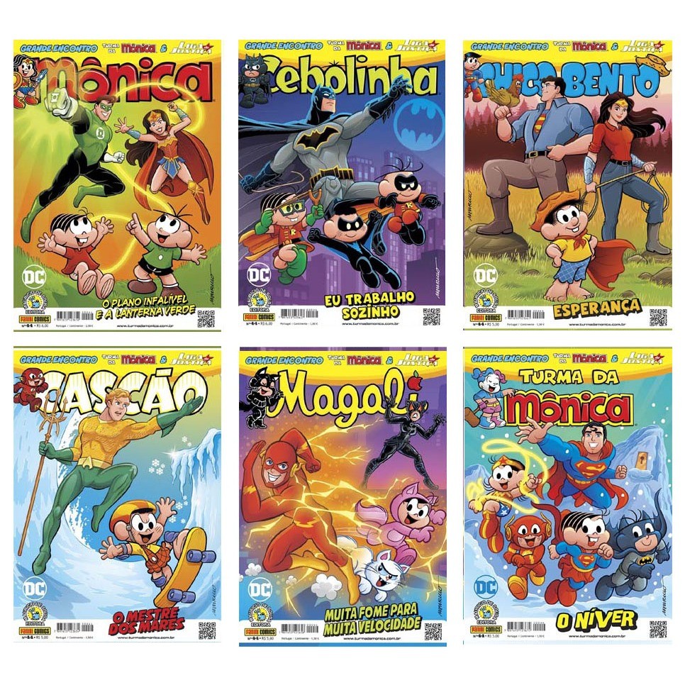 Gibis Turma da Monica e Liga da Justiça | Edição Especial - Panini