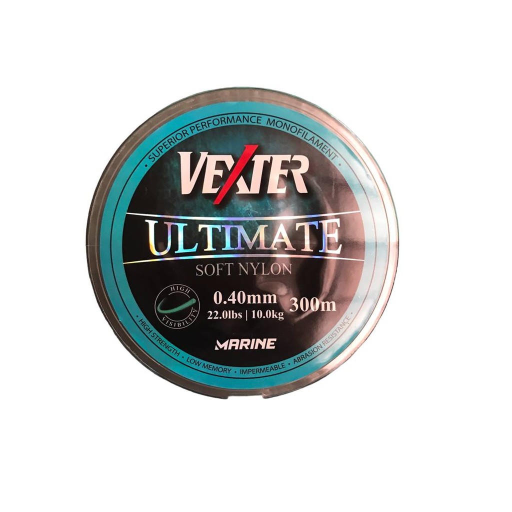 Linha Monofilamento Marine Sports Vexter Ultimate Azul - Carretel com 300m