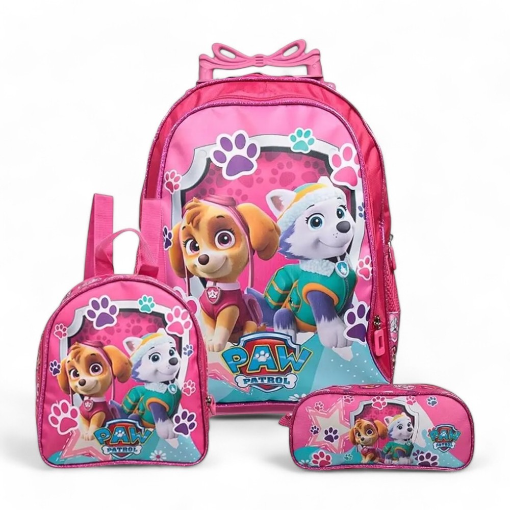 Kit Mochila Patrulha Canina Skye com Rodinhas Lancheira Térmica e Estojo em Oferta na Shopee