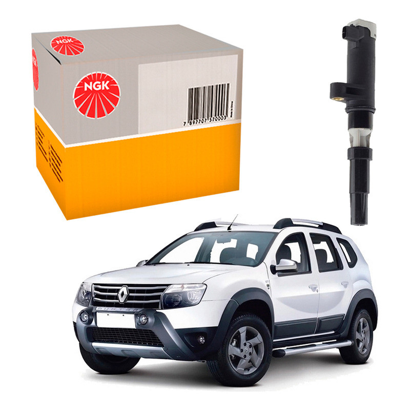 1 Bobina Ignição Ngk Duster 1.6 2.0 16v 2012 A 2016 - Spare Parts and Accessories for Vehicles